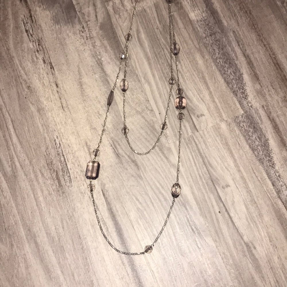 Layered accent necklace